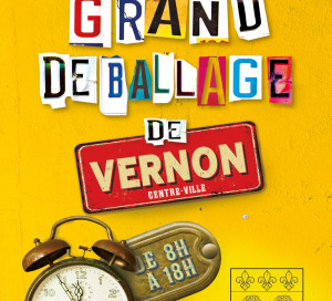 Lors du Grand Déballage, les rues du centre sont rendues piétonnes et couvertes de stands.