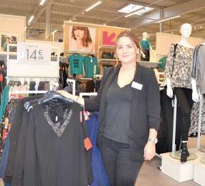 Valérie Jagodinoski, responsable du magasin Gémo « nouvelle génération ».