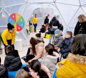 Google a proposé à 4 classes de CE2 de l’école Pierre Bonnard un atelier de sensibilisation dans le cadre de sa tournée nationale « Sécurité en Famille », qui visite 20 villes en France.