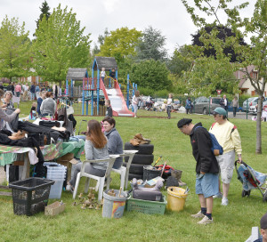 Chaque année, l’association de Bizy organise sa foire-à-tout