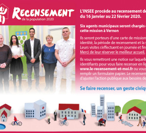 Recensement de la population Vernon