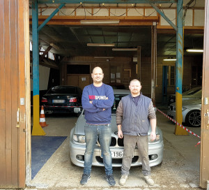 Grâce à Robert et Julien, l’ancienne menuiserie de la rue Drouilly vit une seconde jeunesse.