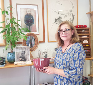 Danoise, Jane Haagensen est installée en vallée de Seine depuis 22 ans.