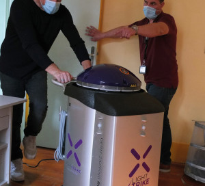 Département de l_Eure robot anti covid CD27