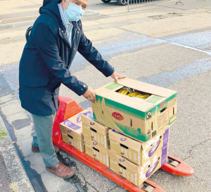 Solidarité invendus Marché Blanchères Solidarité Partage Géraud