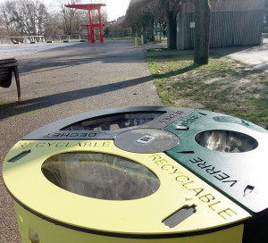 Observatoire des Engagements n°56 Tri Sélectif Poubelles Publiques