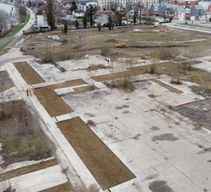 Les travaux ont débuté en novembre dernier et le site a déjà bien changé.