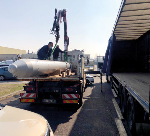 Maquette Fusée Ariane 5 Réparations Vernonnet ITII UIMM lycée Jean-Moulin