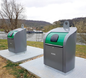 PAVE croisie¦üristes poubelles recyclage tourisme bateaux