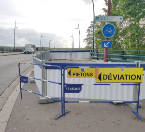 Infotravaux Pont Clemenceau Chantier eau potable