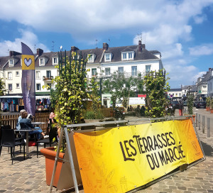 Grand Angle Retour des Terrasses du Marché Place de Gaulle