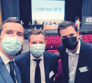 Région Normandie Installation Conseil Régional François Ouzilleau