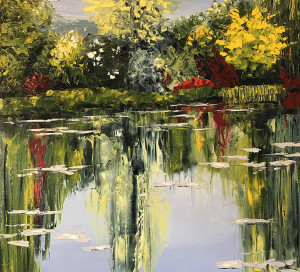 Office de Tourisme Stage Peintre au Couteau Michel Cribelier Giverny