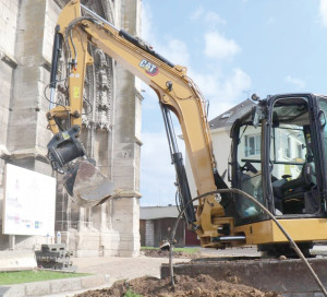 Infotravaux Fouilles Archéologiques Collégiale Notre Dame Accès Rue du Chapitre
