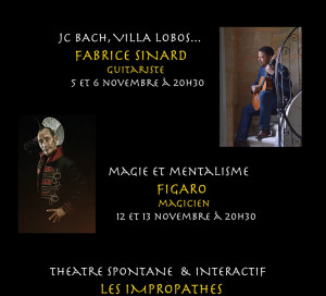 Culture Animations Galerie Saint-Sauveur Théâtre Magie