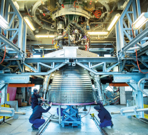 Vernon  Vulcain motor - PF50 bench test cell