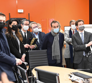 SNA Visite Clément Beaune Sébastien Lecornu Collins Aerospace Goodrich Actuation Systems Saint Marcel