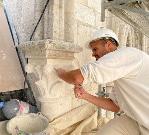 Focus Collégiale Notre Dame Restauration Fondation Vernon Patrilmoine Dons
