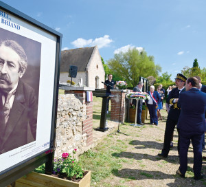 CD27 Hommage 160 ans naissance Aristide Briand