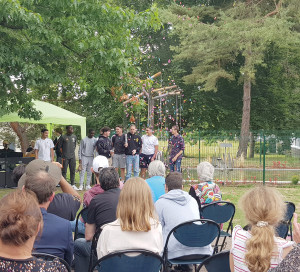En Ville Inauguration Fontaine Lycée Dumézil