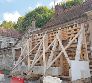 Destruction Maison Péril Vernonnet Route de Magny Habitat Dégradé