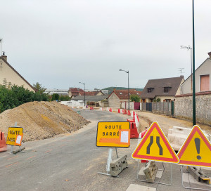 Infotravaux poursuite chantier rue de Gamilly Champsbourgs Voirie