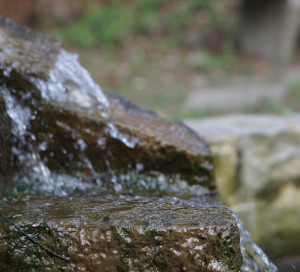 Attention, une source déborde à Bizy