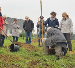 SNA Inauguration Jardin Forêt Nourricière La Heunière Transition Ecologique PCAET