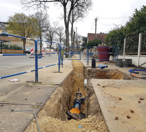 Infotravaux enfouissement des réseaux avenue de Paris