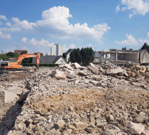 Infotravaux démolition collège césar lemaitre