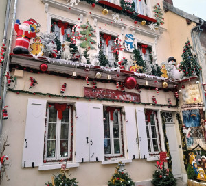 Façade 103 rue Carnot Décorations de Noël M. Lagrais