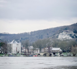 Grand Angle La neige à Vernon