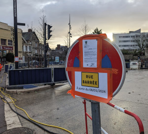 Infotravaux Reprise des Bétons Place de Paris Coeur de Ville Malfaçons