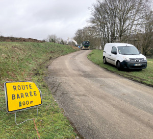 Infotravaux Fermeture Rue du Croquet Travaux Déchèterie
