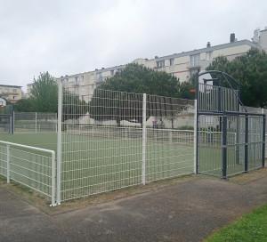 Eglantiers Rénovation Terrain Multisports Quartier Prioritaire QPV Sport