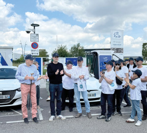 SNA Rallye Voitures Electriques Douains Kallista Station de Recharge