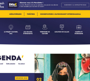 SNAC Nouveau site internet Culture Spectacles