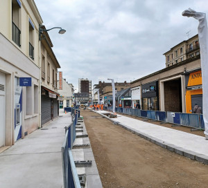 Infotravaux coulage béton coeur de ville tranche 3 Albufera Tanneurs