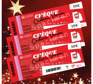 Chèques cadeauc CDC Union Naissance Mairie Commerces