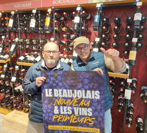 En Ville Beaujolais Nouveau 2025 Cavavin Cave de Gamilly Rouge qui Tache Vin Cavistes