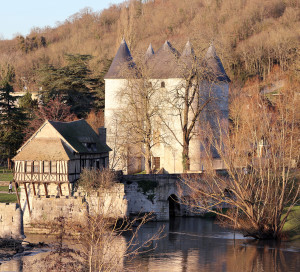 Vieux Moulin Pont Médiéval Classement Liste Monuments Historiques Patrimoine