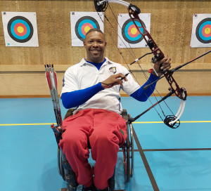 La Rencontre Marc-André Cratère Athlète Paralympique Tir à l_arc Compagnie d_Arc Escrime