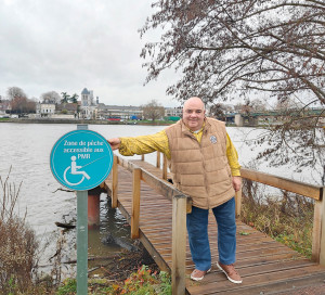 Assos Le Gardon Vernonnais Rénovation ponton handipêche PMR Handicap