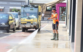 Infotravaux Coeur de Ville Nettoyage Haute Pression Hydrodécapage