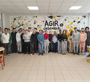 Fresque violences sexuelles Lycées Dumézil Mr Smuggler Les Enfants de Tamar