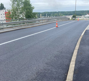 Travaux Pont SNCF Vernon Saint Marcel Dépatement de l_Eure
